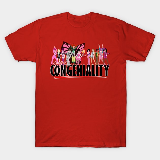 Miss Congeniality from RuPaul's Drag Race T-Shirt by dragover